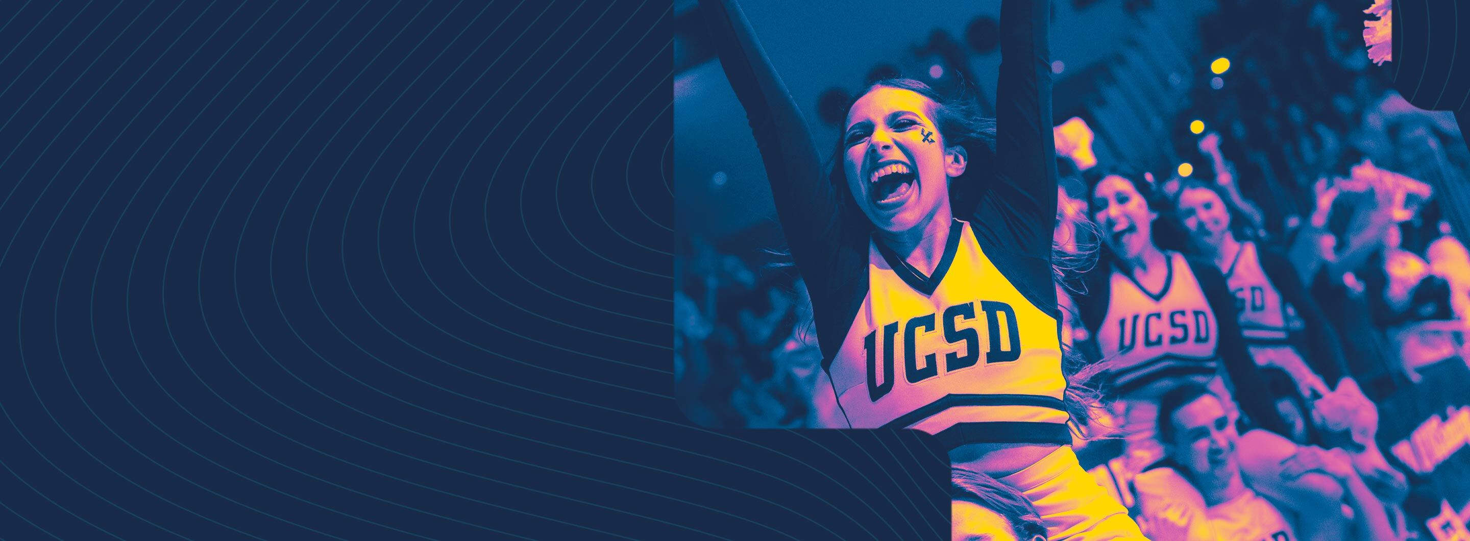 UC San Diego Cheerleader